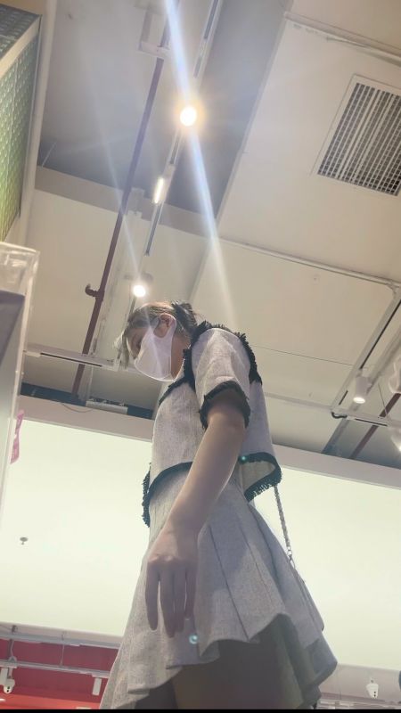 【XPCD】071☆☆☆超级极品灰色jk套裙透心凉粉色内衣裤套装 