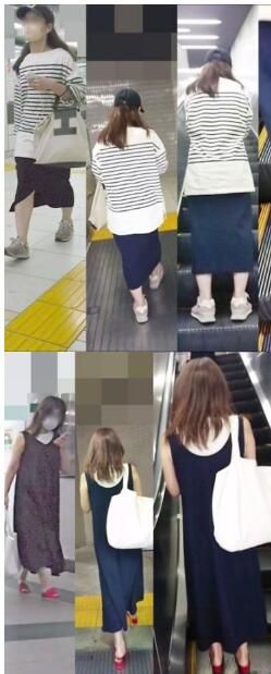 逆さの決定的瞬間！（114)パンティを食い込ませている女たち